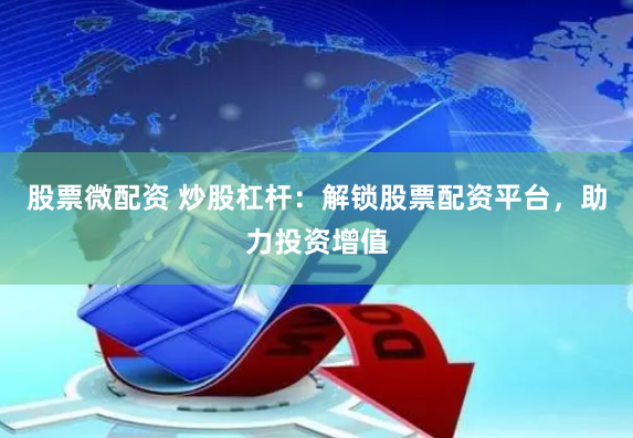 股票微配资 炒股杠杆：解锁股票配资平台，助力投资增值